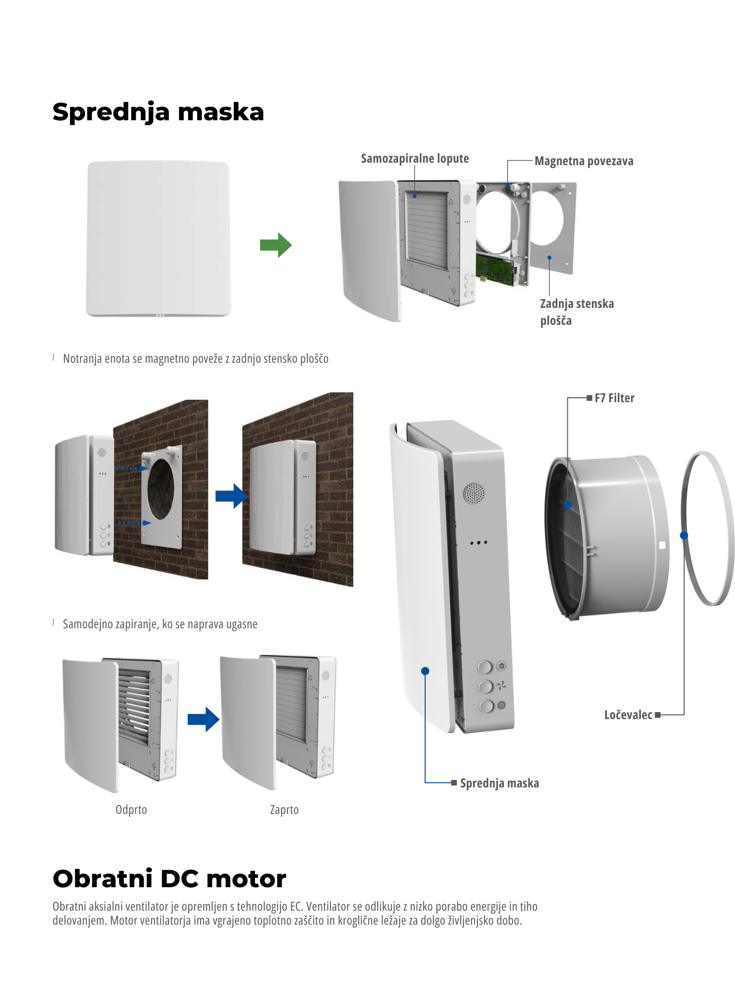 kako deluje - enocevni rekuperatorski sistem2